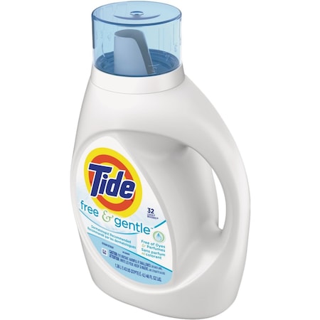 Tide 46 Oz. 32 Load Free & Gentle Liquid Laundry Detergent 3700041823